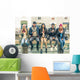 Multiracial Group People with Wall Decal