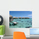 Tahiti Overwater Bungalows Wall Decal