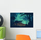 Vector Evening Tropical Rainforest Wall Decal