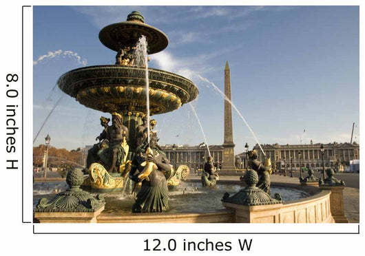 Place La Concorde and Wall Decal