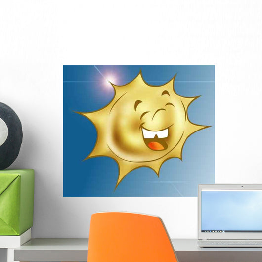 Happy Sun 2 Wall Decal