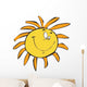 Happy Sun Wall Decal