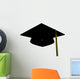 Graduation Hat Wall Decal