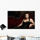 Beautiful Young Woman Latex Wall Decal
