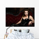 Beautiful Young Woman Latex Wall Decal