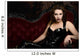 Beautiful Young Woman Latex Wall Decal