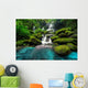 Beautiful Waterfall Green Forest Wall Decal