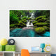 Beautiful Waterfall Green Forest Wall Decal