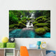 Beautiful Waterfall Green Forest Wall Decal
