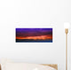 Mountain Range At Sunset Wall Mural