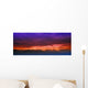 Mountain Range At Sunset Wall Mural