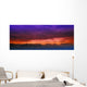 Mountain Range At Sunset Wall Mural