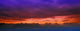Mountain Range At Sunset Wall Mural