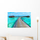 Beach with Maldives Wall Decal