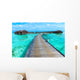 Beach with Maldives Wall Decal