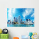 Boston Ma Skyline Autumn Wall Decal