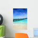 Wooden Jetty over Beautiful Wall Decal