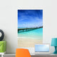 Wooden Jetty over Beautiful Wall Decal
