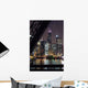 Chicago City Night from Wall Decal
