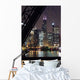 Chicago City Night from Wall Decal
