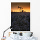 Pumpjack In A Field, Alberta, Canada Wall Mural
