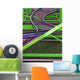 Roller Coaster Track Wall Decal