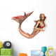 Fantasy Mermaid White Wall Decal