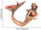 Fantasy Mermaid White Wall Decal