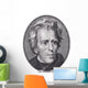 President Andrew Jackson Face Wall Decal