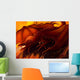 Red Dragon Wall Decal
