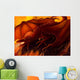 Red Dragon Wall Decal