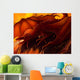 Red Dragon Wall Decal