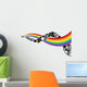 Colorful Abstract Rainbow Wall Decal