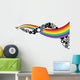 Colorful Abstract Rainbow Wall Decal