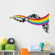 Colorful Abstract Rainbow Wall Decal