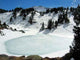 Frozen Lake near La Wall Decal
