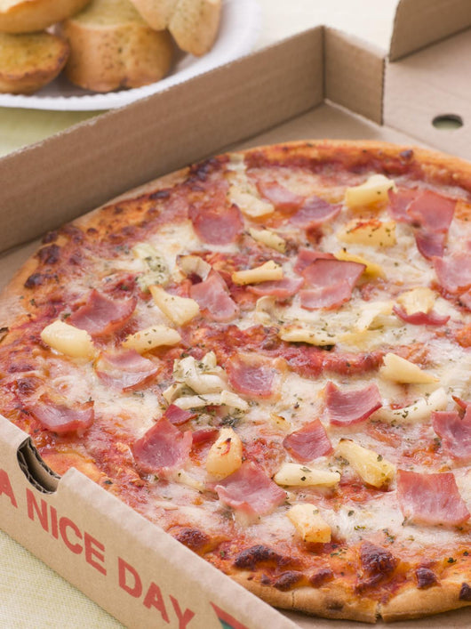 Hawaiian Pizza Take Away Wall Decal