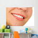 Female Lips with Cosmetics Wall Decal