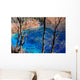 Colorful lake in Jiuzhaigou, China Wall Mural