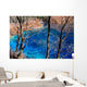 Colorful lake in Jiuzhaigou, China Wall Mural