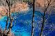 Colorful lake in Jiuzhaigou, China Wall Mural