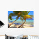 Excellent Beach with Palm Wall Decal