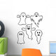 Cartoon Ghosts Wall Decal Sticker Set Wall Decal