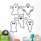 Cartoon Ghosts Wall Decal Sticker Set Wall Decal