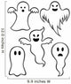Cartoon Ghosts Wall Decal Sticker Set Wall Decal