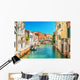 Narrow Canal Venice Italy Wall Decal
