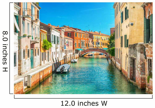 Narrow Canal Venice Italy Wall Decal