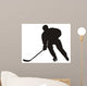 Hockey Player Wall Decal Design 2