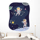 Stickman Kids Outer Space Wall Decal