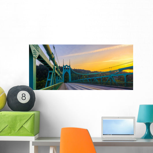 St John's Bridge Portland Wall Decal